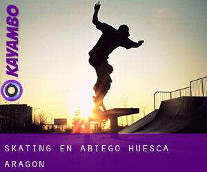 skating en Abiego (Huesca, Aragón)