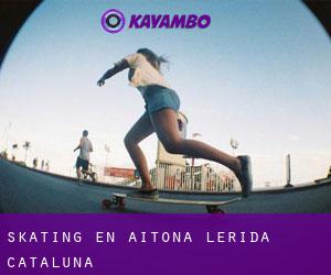 skating en Aitona (Lérida, Cataluña)