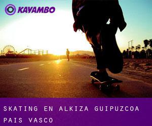 skating en Alkiza (Guipúzcoa, País Vasco)