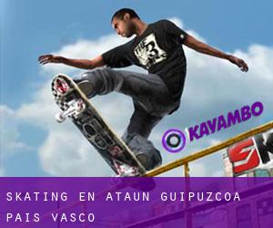 skating en Ataun (Guipúzcoa, País Vasco)