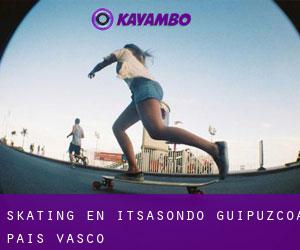 skating en Itsasondo (Guipúzcoa, País Vasco)