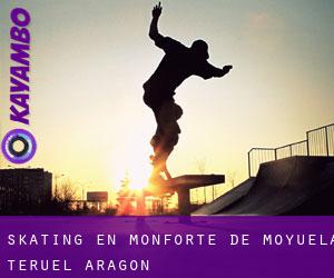 skating en Monforte de Moyuela (Teruel, Aragón)