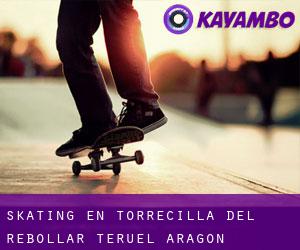 skating en Torrecilla del Rebollar (Teruel, Aragón)